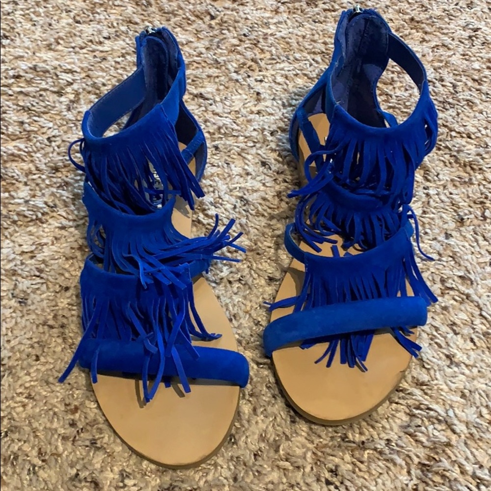 Blue Steve Madden Sandals